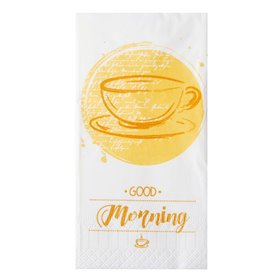 Napkins 3-ply "Good Morning" 1/8-fold 330 x 330mm