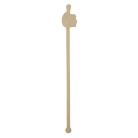 Stirrers Bamboo "Pure" "Hands" 210mm