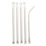 Straws Flexible Paper "Pure" White Individually Packed Ø 6 x 200mm