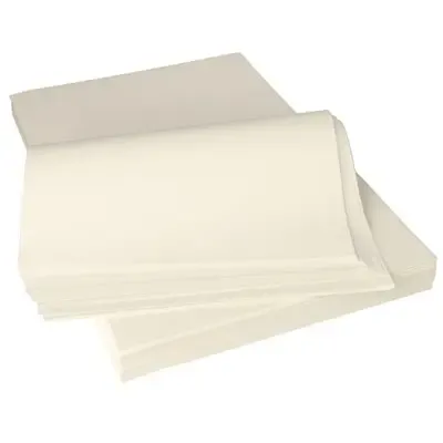 Pergament Paper White Greaseproof 1/8 arc 375 x 250mm