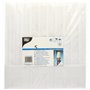 Koksmuts Wit "Toscana" Verstelbaar en Geplooid Non Woven 300 x 280mm