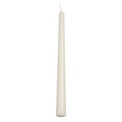 Candlesticks White 100% Stearin Ø 22 x 240mm