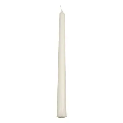 Candlesticks White 100% Stearin Ø 22 x 240mm