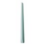 Candlestick Green 100% Stearin Ø 22 x 250mm