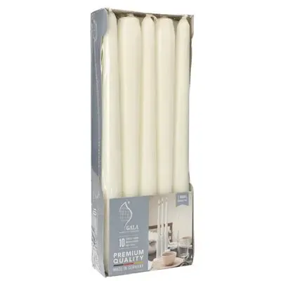 Candlestick Candles White Ø 20 x 250mm