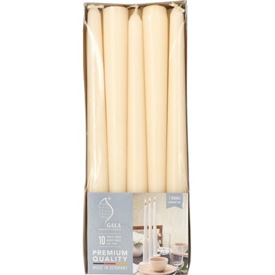 Candlestick Candles Cream Ø 20 x 250mm