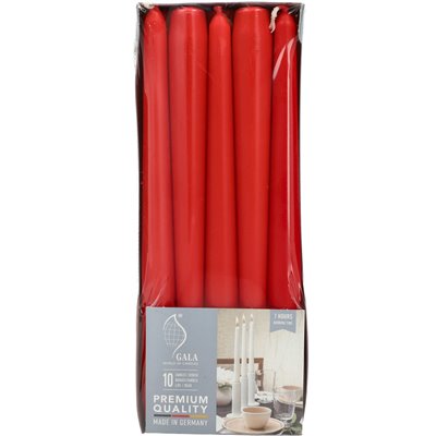 Candlestick Candles "Tango Red" Ø 20 x 250mm