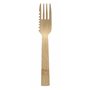 Pastry Forks Snack Forks With Cutting Edge Bamboo "Pure" 145mm