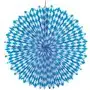 Decoration fan "Bavarian blue" Flame retardant Ø 750mm