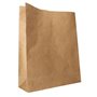 Block Bottom Bags Brown Kraft Paper 400 x 320 x 110mm