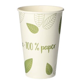 Cups Cardboard 300cc "Pure" "ZERO" Ø 80 x 117mm