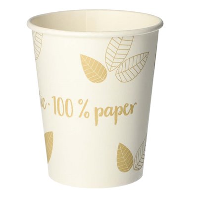 Cups Cardboard 200cc "Pure" "ZERO" Ø 80 x 92mm