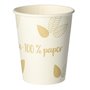 Cups Cardboard 200cc "Pure" "ZERO" Ø 80 x 92mm