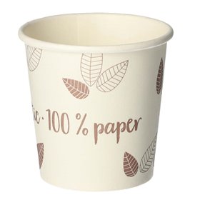 Cups Cardboard 100cc "Pure" "ZERO" Ø 60 x 60mm