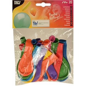 Ballonnen "Verschillende Vormen" Kleuren Assortiment