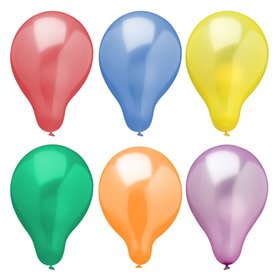 Balloons "Metallic" Colors Assortment Ø 250mm