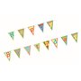 Wimpel Slinger Papier "Happy Birthday" Met Beschermingslaag 4 meter