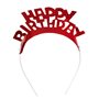 Diadeem "Happy Birthday" Kleuren Assortiment