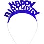 Diadeem "Happy Birthday" Kleuren Assortiment