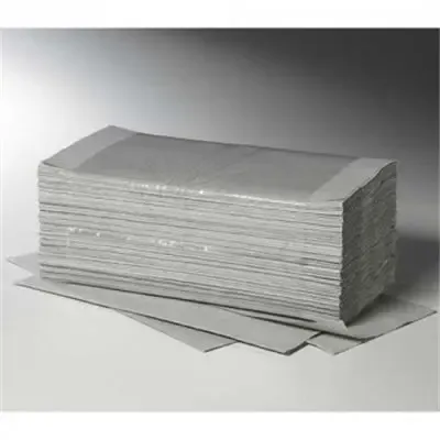 Towels V-Fold Gray "Plus L" 1-Layer 250 x 230mm (20x250)
