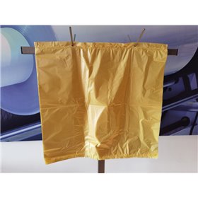 Yellow HDPE Crate Bags Per 100 Pieces On Block 680/2x170x630mm 20my