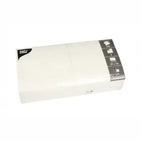 Servetten Wit 2 Laags 1/4 Vouw Papstar 330 x 330mm