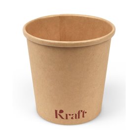 Soup cup 470 ml /16oz Ø Kraft Brown Cardboard 98mm