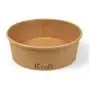 Saladebak 500 ml Kraft Bruin Karton Ø 150mm