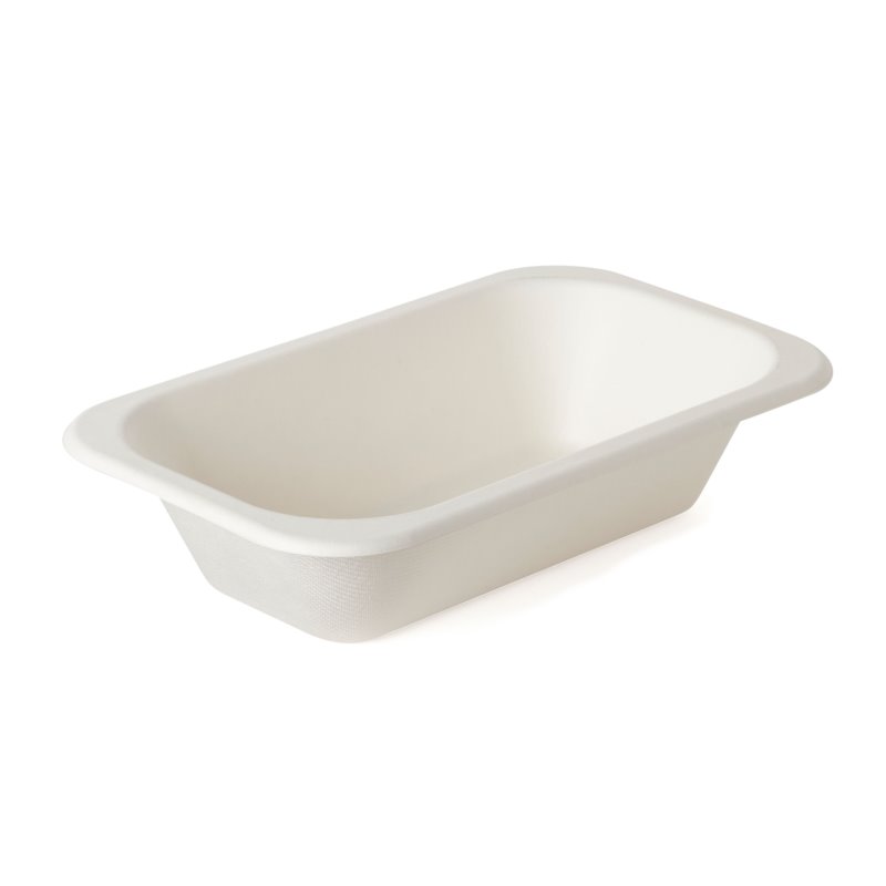 Looking for Topseal Menu Trays Sugarcane Rectangular 242 x 150 x 55mm White