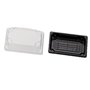 Sushi Tray HP-00 Black PS + Lid Transparent OPS 140 x 80 x 215mm