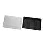 Sushi Tray HP-07 Zwart PS + Deksel Transparant OPS 216 x 135mm