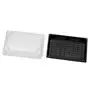Sushi Tray HP-09 Black PS + Lid Transparent OPS 238 x 145 x 23mm
