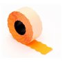 Price Labels 26 x 12mm Orange Frozen Glue Roll 1500 Pieces