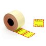 Price Labels 37 x 28mm Actieprijs Rectangular Roll 700 Pieces