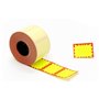 Price Labels 37 x 28mm Yellow Red Roll 700 Pieces