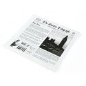 Vetdicht Papieren Zakje News Paper 2 Open Zijdes 130 x 150mm Horecavoordeel.com