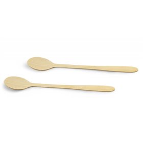 Bamboo Sorbet Spoons 210mm Horecavoordeel.com