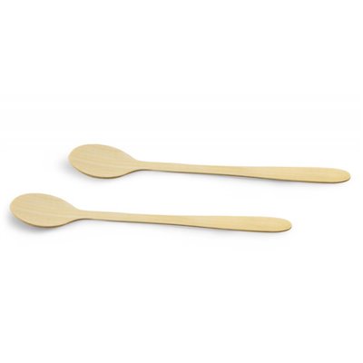 Bamboo Sorbet Spoons 210mm Horecavoordeel.com