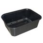 Enterpack Container Topseal Tray Black PP 800cc