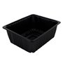 Enterpack Container Topseal Tray Black PP 800cc