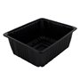 Enterpack Container Topseal Tray Black PP 2900cc