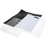 Carrier Bags White (Die cut) LDPE 370 x 440 x 4cm 40my -Horecavoordeel.com-