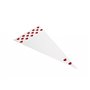 Cone bags 180 x 370 mm Plastic 250 Gram Valentine