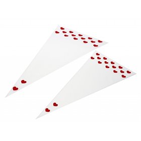 Cone bags 250 x 460 mm Plastic 500 Gram Valentine