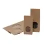 Blokbodemzakken met Venster Bruinkraft Sealbaar 70 + 40 x 250mm - Horecavoordeel.com-