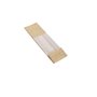 Block bottom bags with Window Kraft look 60my Brown 80 + 50 x 250mm