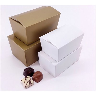 Bonbon boxes - Ballotin Matt Gold 250 Gram -Horecavoordeel.com-