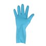 CMT Household Glove Rubber Food Safe Blue Size L -Horecavoordeel.com-