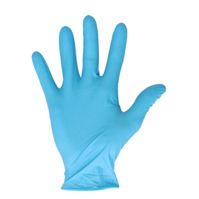 CMT Gloves Nitrile Powder Free Blue Size S -Horecavoordeel.com-