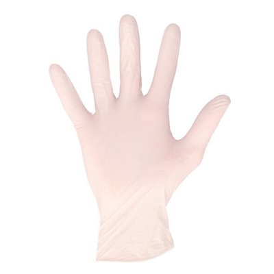 CMT Gloves Soft Nitrile Powder Free White Size L -Horecavoordeel.com-